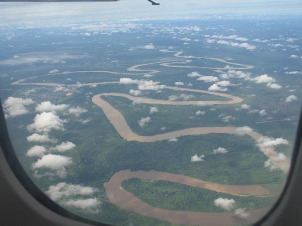 Flying Over Jungle, Malaysia