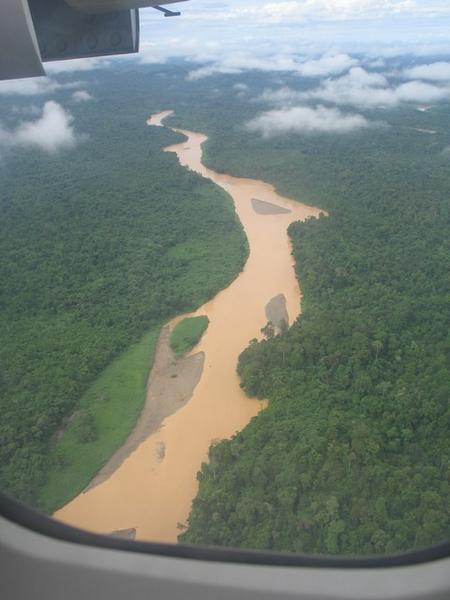 Flying Over Jungle, Malaysia