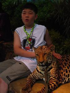 Boy With Leopard