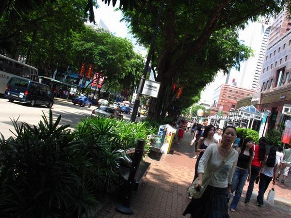 Popular Shopping Area Along Orchard Road
