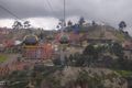 Stormy cable car scenery - La Paz