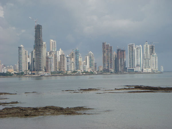 Panama City from Casco Viejo