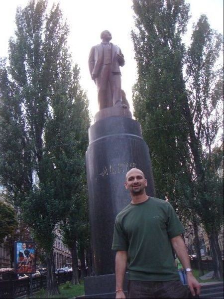 Atul with Lenin