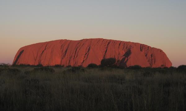 Just the Rock (Sunset)