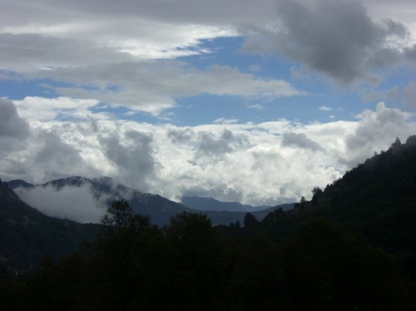 More moutains and Clouds