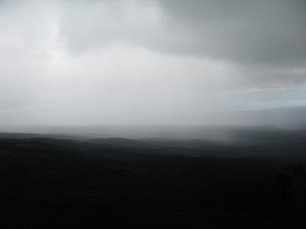 last photo (sob) the rain coming that killed the Canon