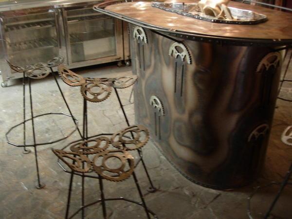Bar & chairs from Cogs
