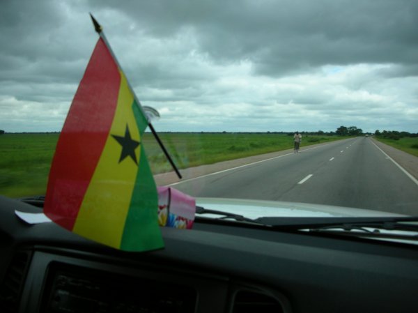 Driving to Bolgatanga 