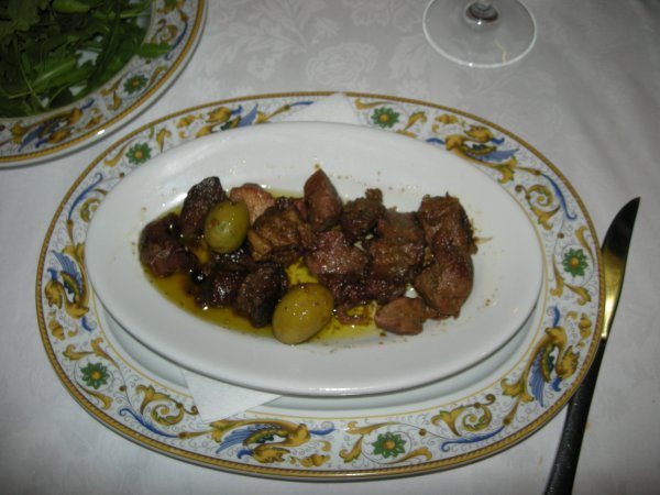 Wild Boar with Green Olives