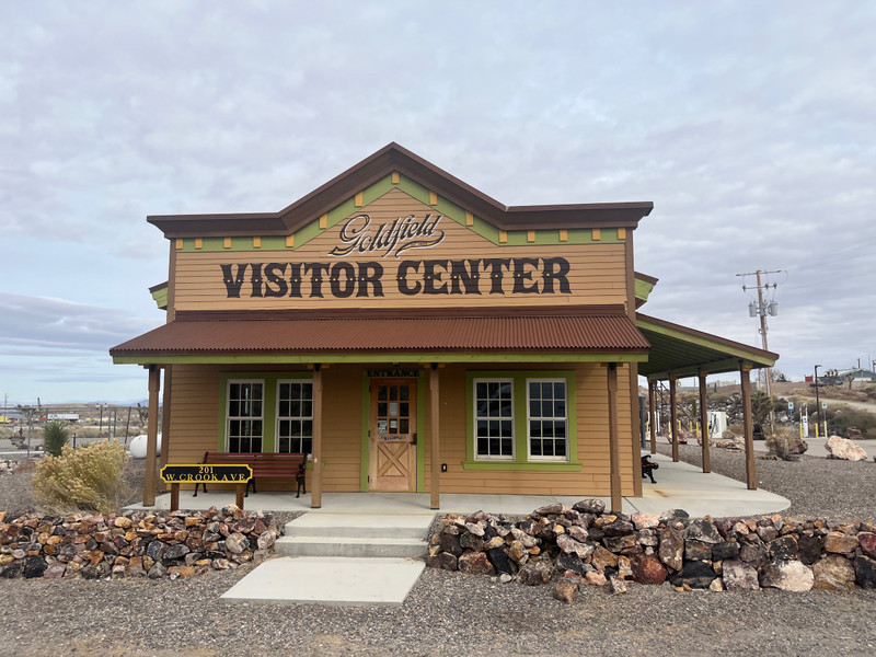 Visitor Center, Goldfield NV