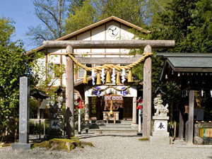 Tsubaki Shrine Exterior