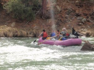 Rafting the chama