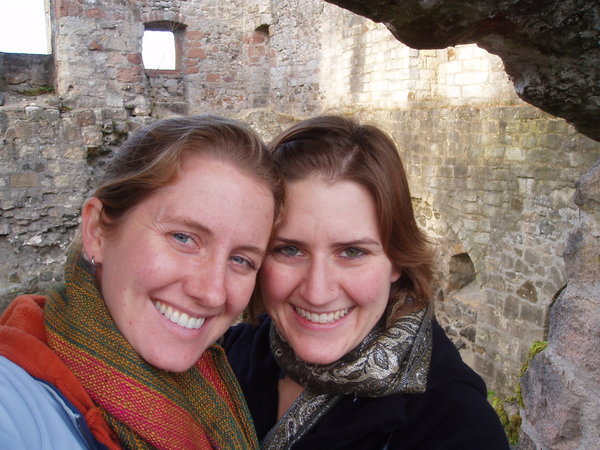 Us at the castle ruins [:)]