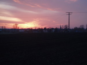 Sun-set over Hofheim
