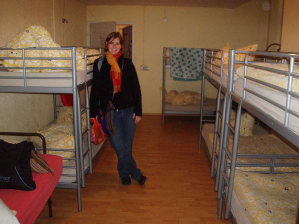 Our room at the hostel