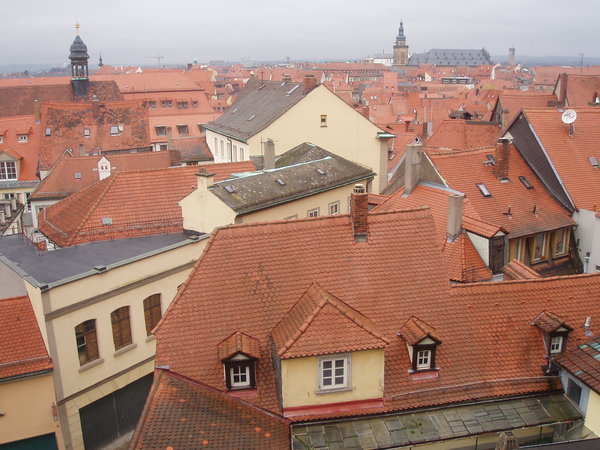 Roofs of the houses