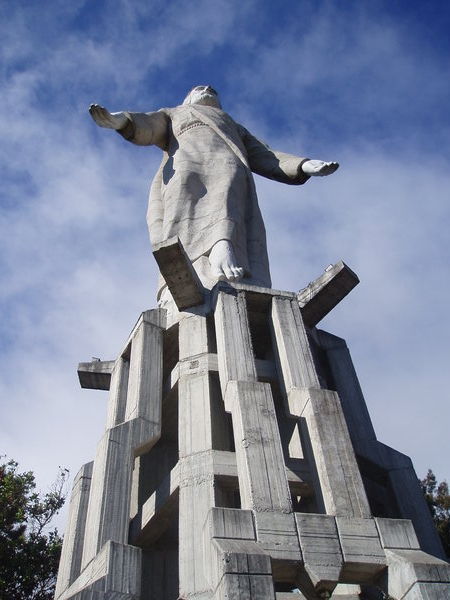 Christ Statue overlooking Tegucigalpa