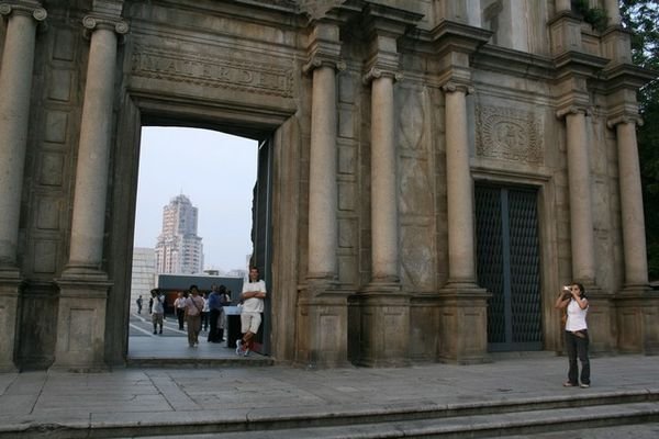 The Entrance of St Paul