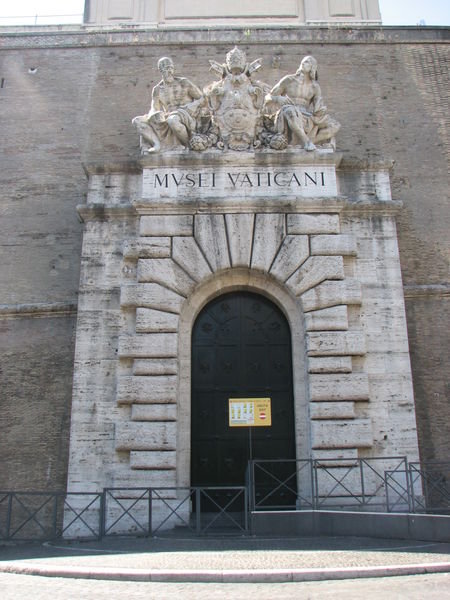 Entrance into the Sistine Chappel