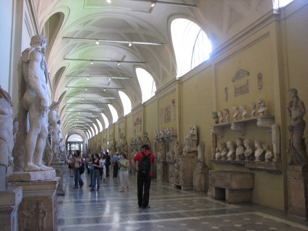 Inside the Sistine Chappel