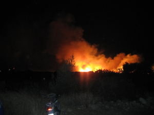 fires on Kefalonia