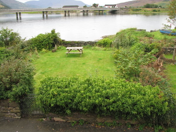 View outside Ross-shire House in Dornie