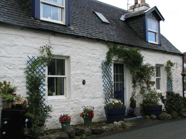 Dornie  village house, typical