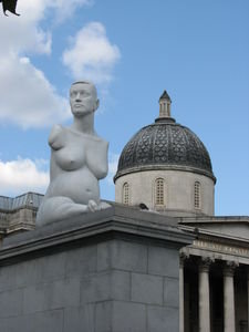 London Statue in Trafalgar Square