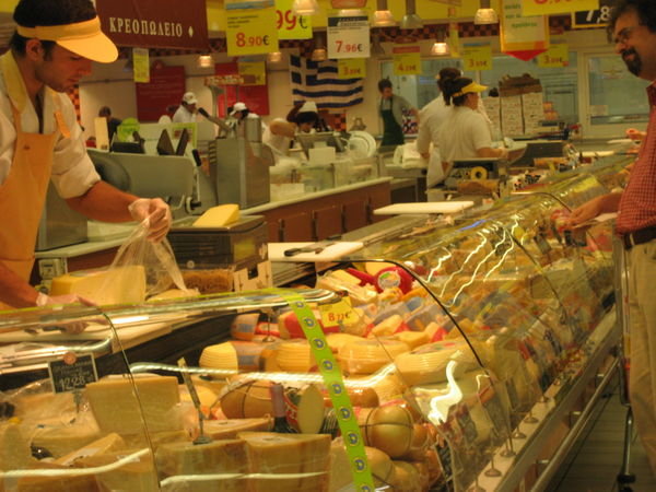 Superstore food counter - Athens