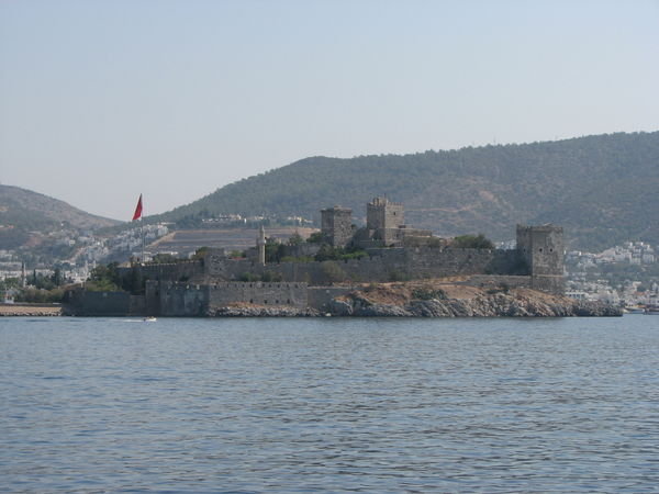 The port castle of Bodrum, Turkey