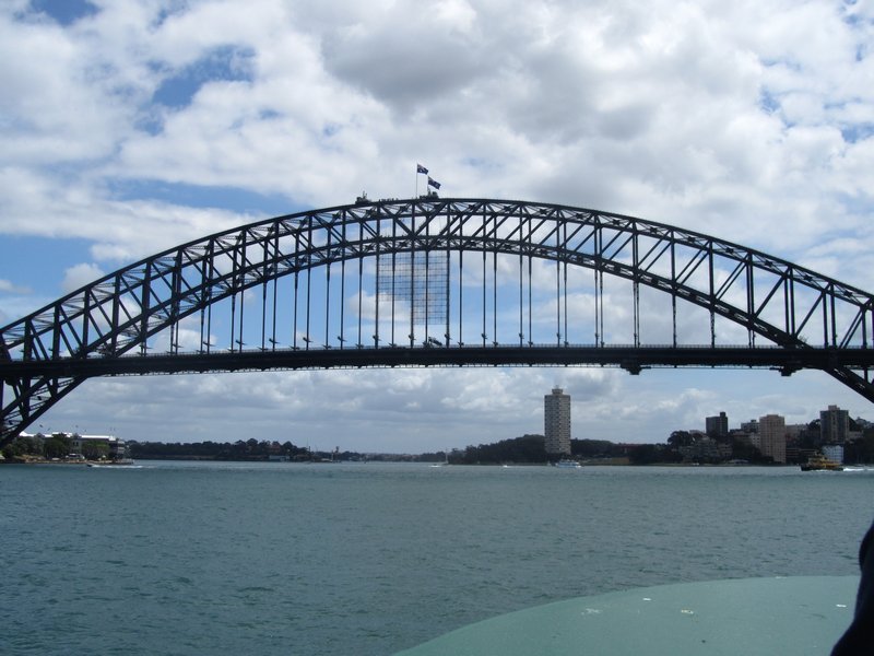 the bridge from our ferry boat ride
