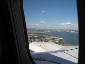 Landing in Newark