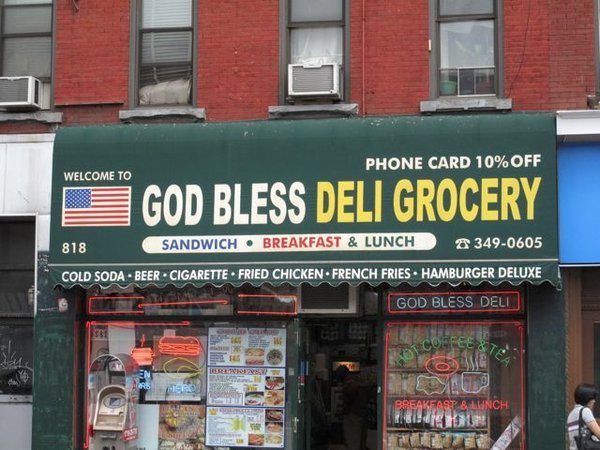 Love the name of the Deli Grocery....