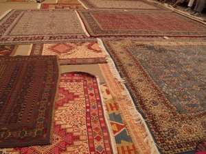 many carpets