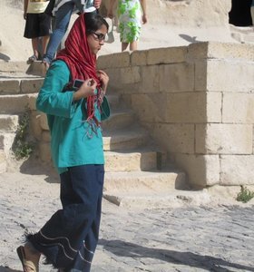 Woman in Cappadocia