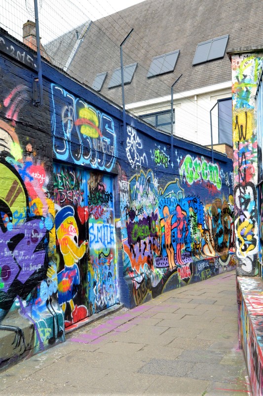 Graffeti alley-world renowed