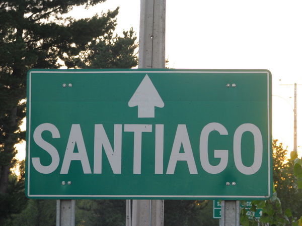 Heading for Santiago