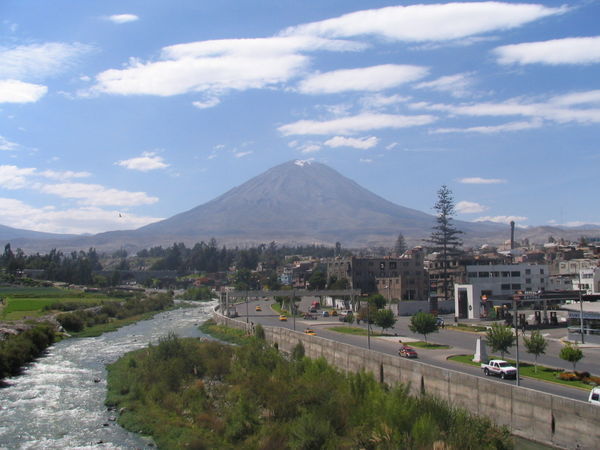 Arequipa and the Misti volcano