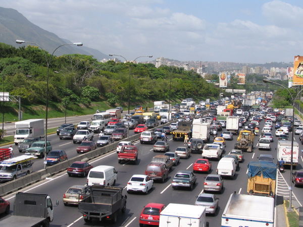 Caracas traffic