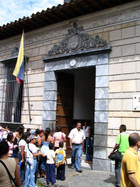 The birthplace of Simon Bolivar