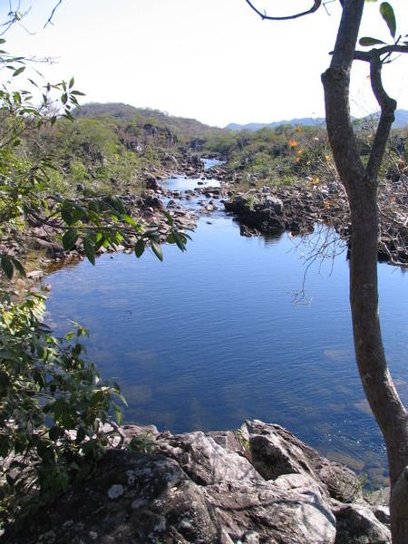 From the second swimming hole
