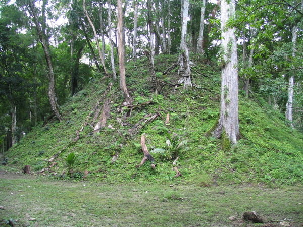 An unexcavated structure