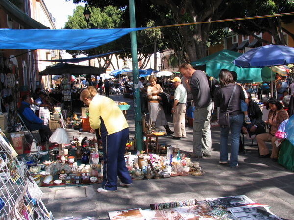 The antique market