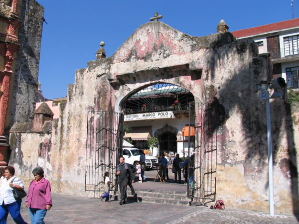 Entrance to the cathedral complex