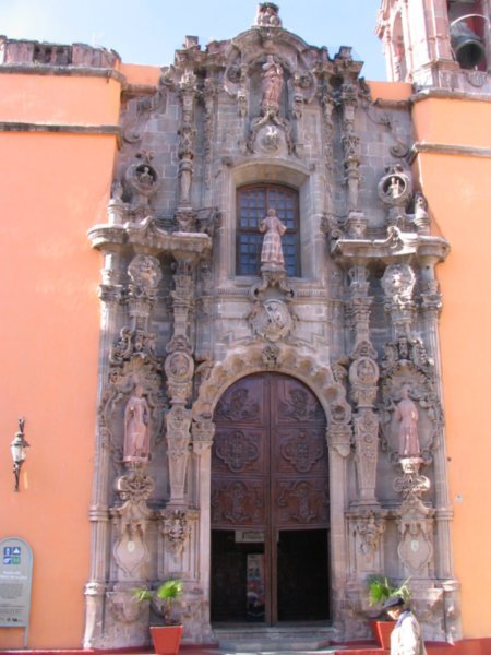A lovely church door