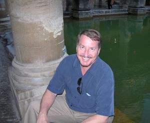 Jay at Roman Baths