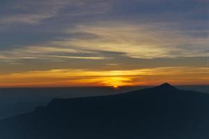 Sunrise from Mount Kinabalu