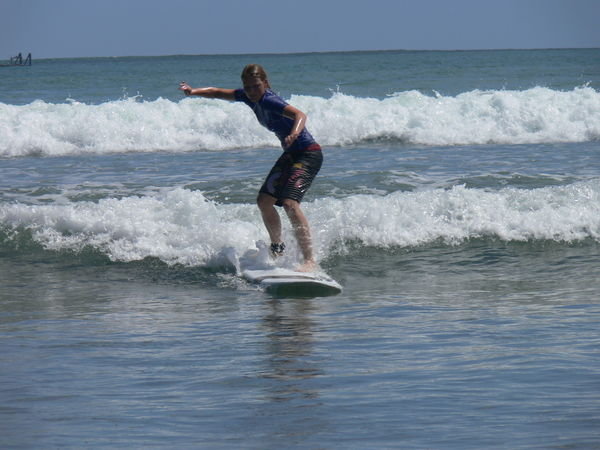 Pro surfing