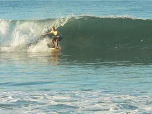 Surfing in Santa Theresa
