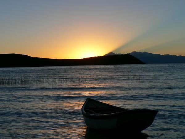 Sunrise at Isla del Sol
